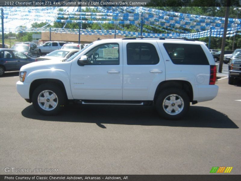Summit White / Light Cashmere/Dark Cashmere 2012 Chevrolet Tahoe Z71 4x4