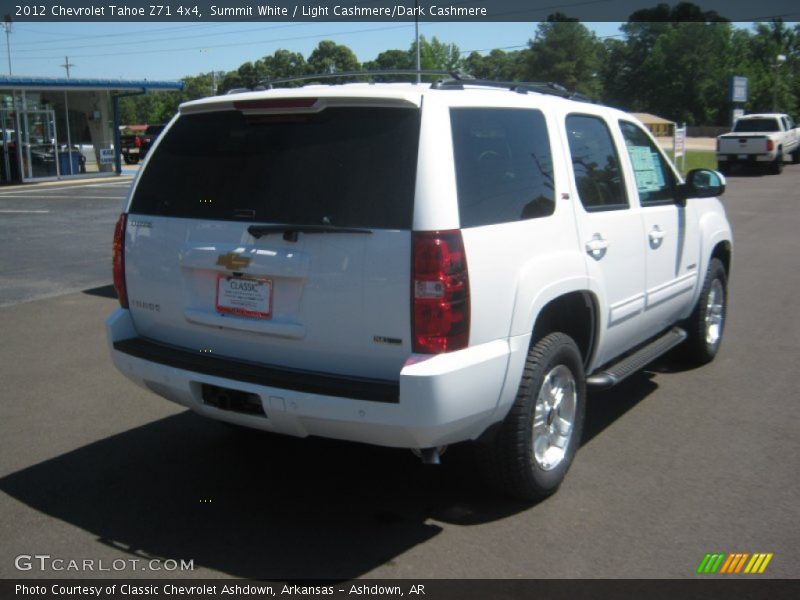 Summit White / Light Cashmere/Dark Cashmere 2012 Chevrolet Tahoe Z71 4x4