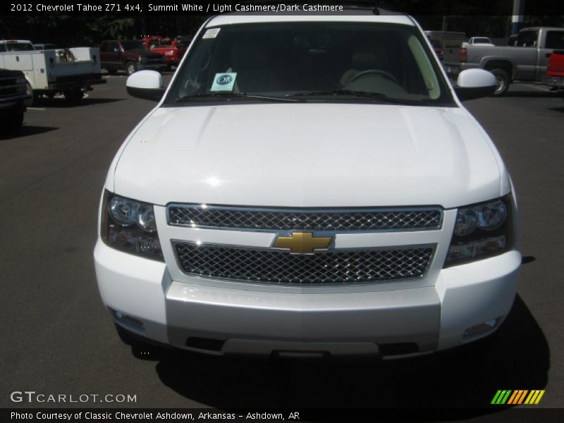 Summit White / Light Cashmere/Dark Cashmere 2012 Chevrolet Tahoe Z71 4x4