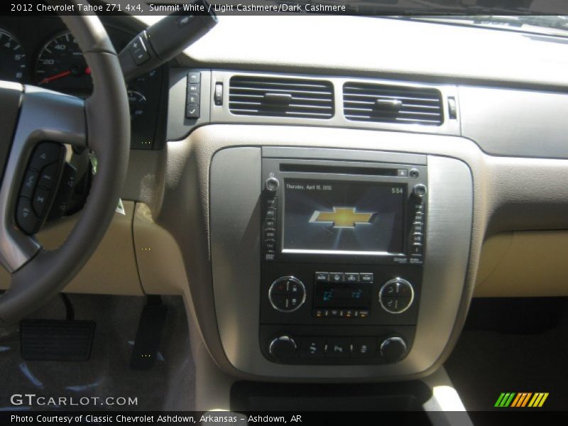 Summit White / Light Cashmere/Dark Cashmere 2012 Chevrolet Tahoe Z71 4x4