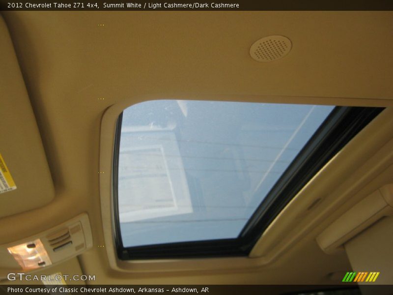 Summit White / Light Cashmere/Dark Cashmere 2012 Chevrolet Tahoe Z71 4x4