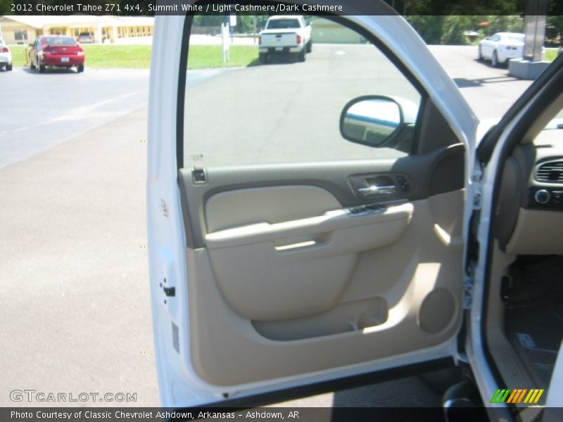 Summit White / Light Cashmere/Dark Cashmere 2012 Chevrolet Tahoe Z71 4x4