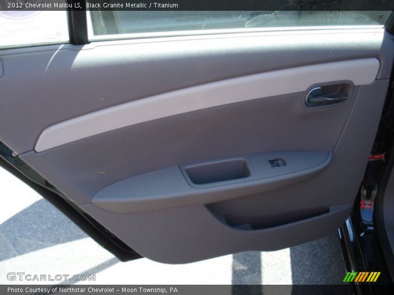 Black Granite Metallic / Titanium 2012 Chevrolet Malibu LS