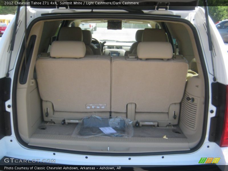 Summit White / Light Cashmere/Dark Cashmere 2012 Chevrolet Tahoe Z71 4x4