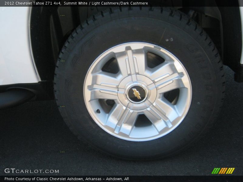 Summit White / Light Cashmere/Dark Cashmere 2012 Chevrolet Tahoe Z71 4x4