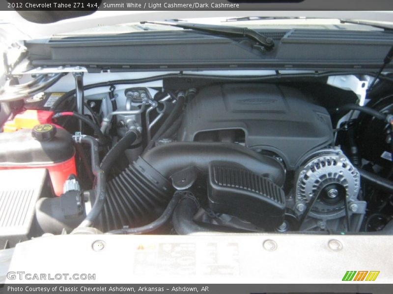 Summit White / Light Cashmere/Dark Cashmere 2012 Chevrolet Tahoe Z71 4x4