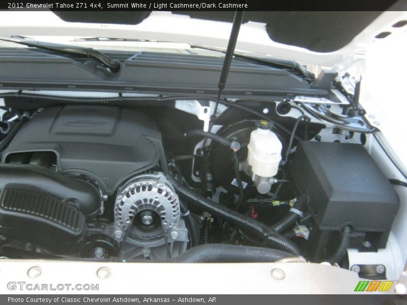 Summit White / Light Cashmere/Dark Cashmere 2012 Chevrolet Tahoe Z71 4x4
