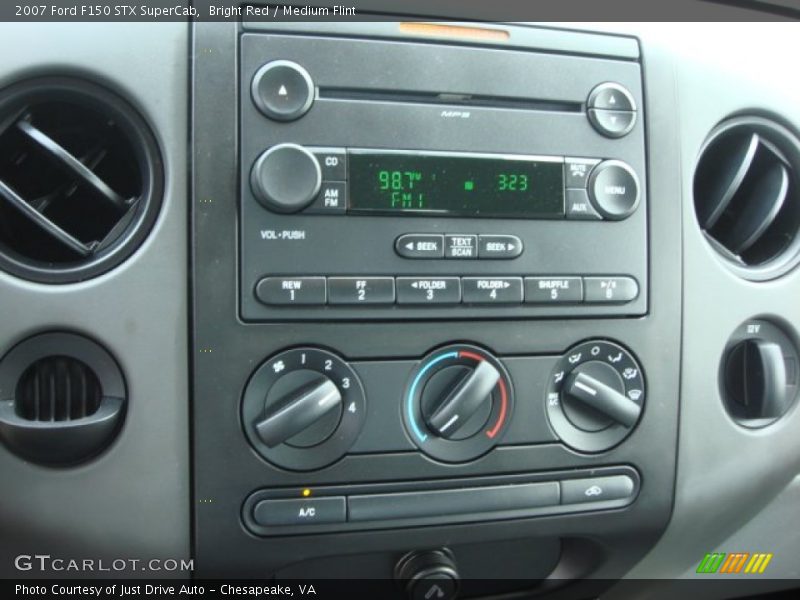 Controls of 2007 F150 STX SuperCab