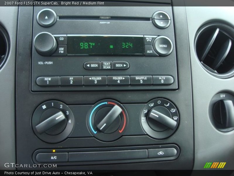 Controls of 2007 F150 STX SuperCab