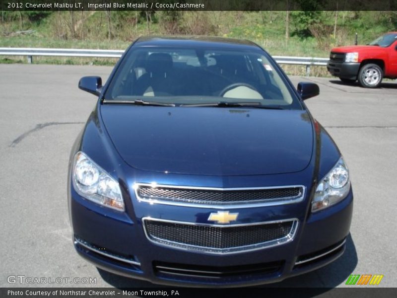 Imperial Blue Metallic / Cocoa/Cashmere 2012 Chevrolet Malibu LT