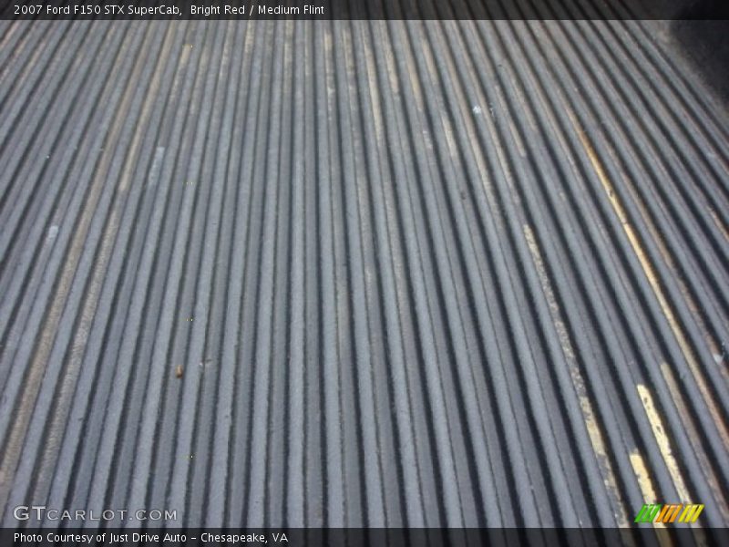 Bright Red / Medium Flint 2007 Ford F150 STX SuperCab