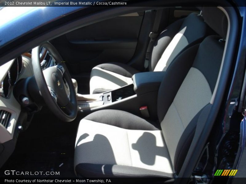 Imperial Blue Metallic / Cocoa/Cashmere 2012 Chevrolet Malibu LT