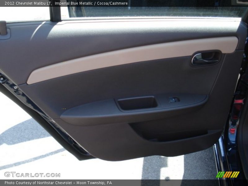 Imperial Blue Metallic / Cocoa/Cashmere 2012 Chevrolet Malibu LT
