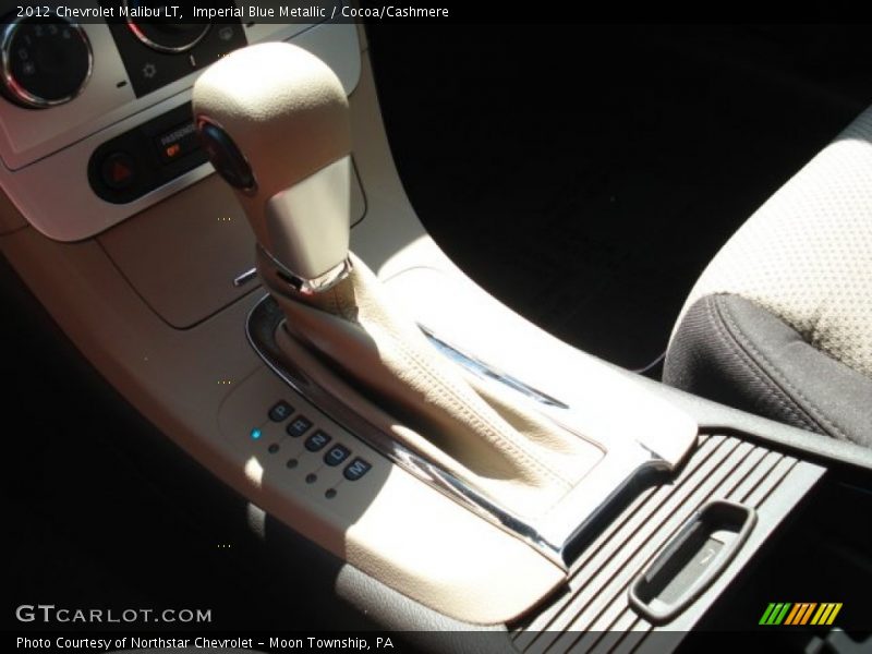 Imperial Blue Metallic / Cocoa/Cashmere 2012 Chevrolet Malibu LT