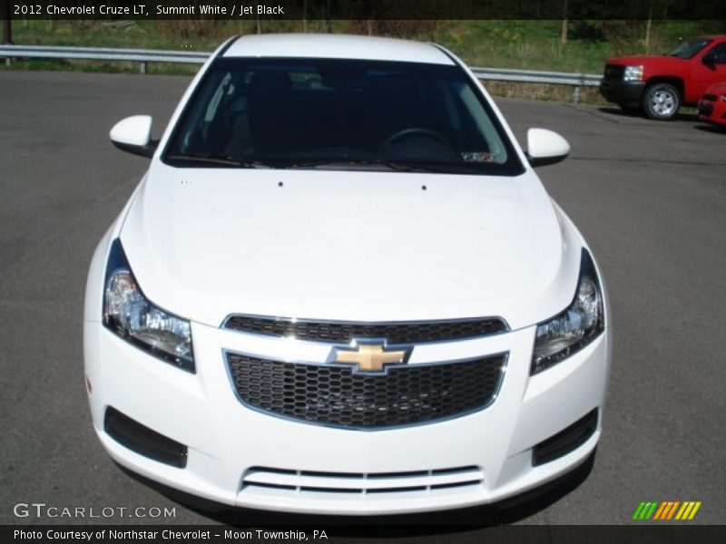 Summit White / Jet Black 2012 Chevrolet Cruze LT