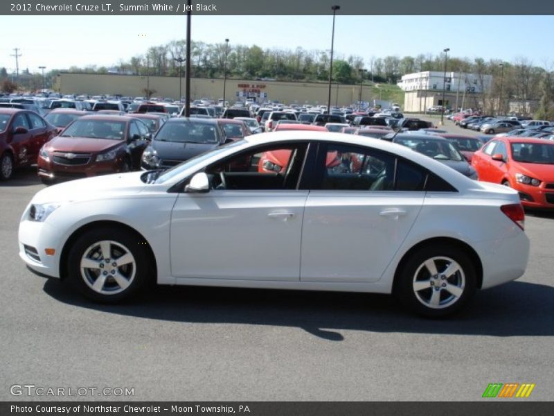 Summit White / Jet Black 2012 Chevrolet Cruze LT