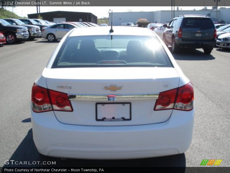 Summit White / Jet Black 2012 Chevrolet Cruze LT