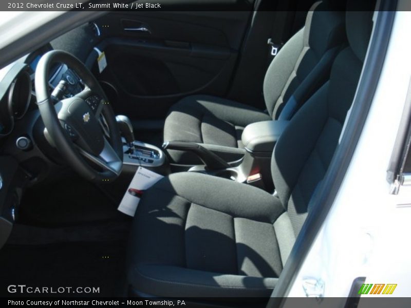 Summit White / Jet Black 2012 Chevrolet Cruze LT