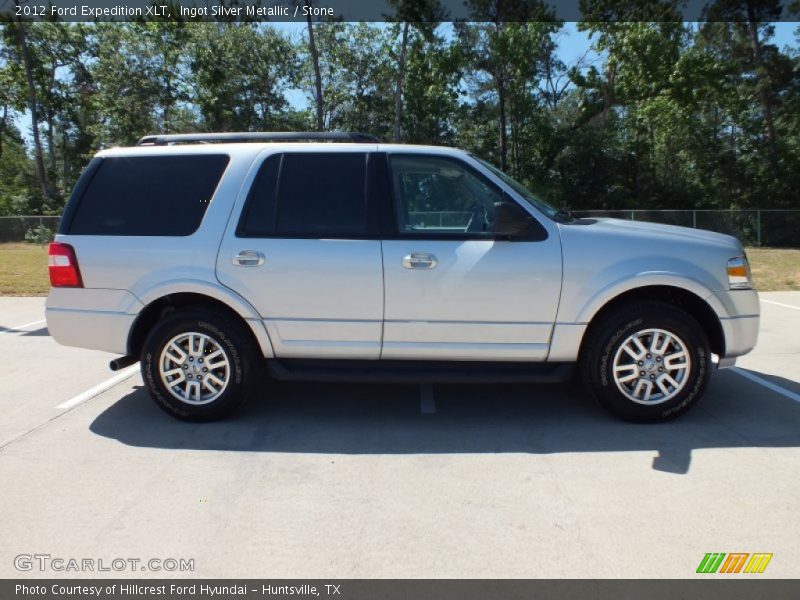 Ingot Silver Metallic / Stone 2012 Ford Expedition XLT