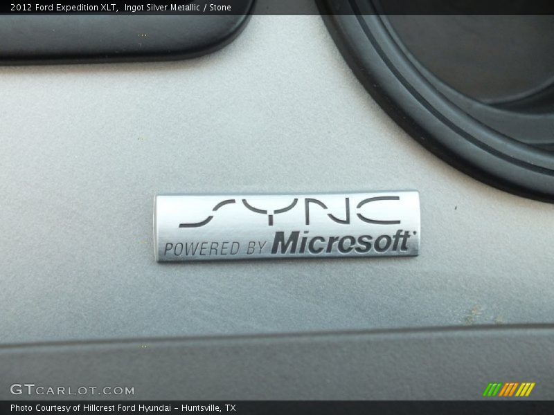Ingot Silver Metallic / Stone 2012 Ford Expedition XLT