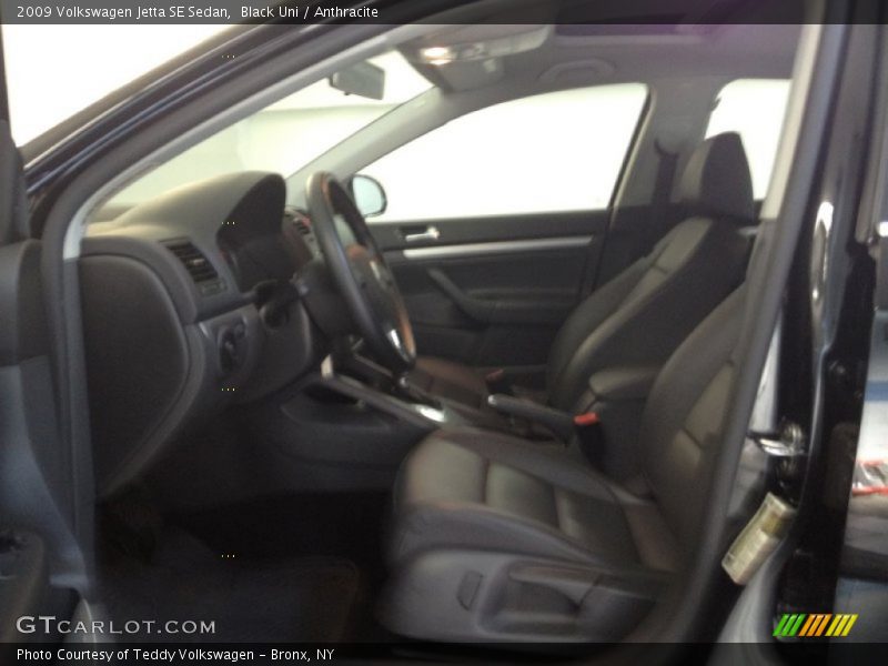 Black Uni / Anthracite 2009 Volkswagen Jetta SE Sedan
