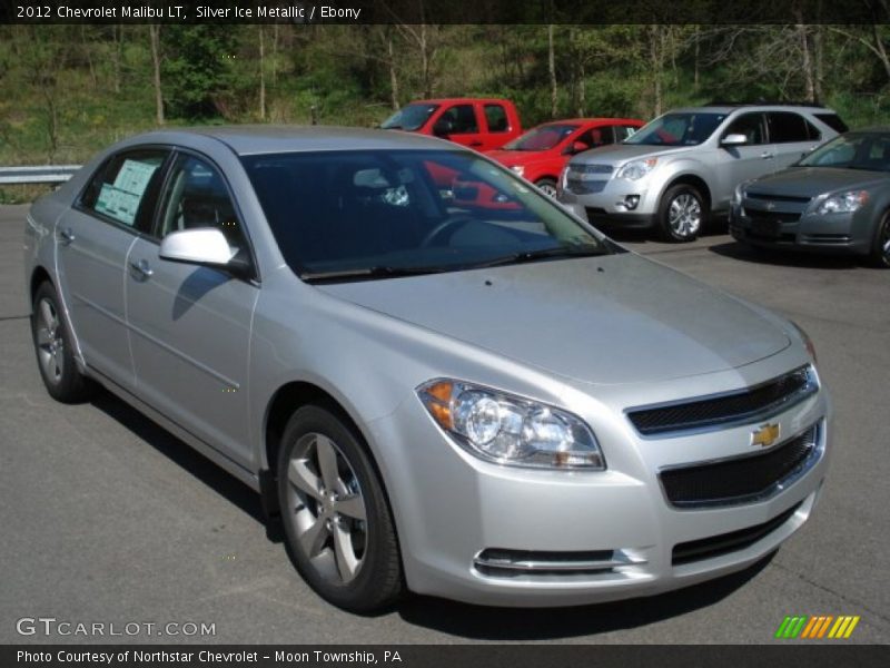 Silver Ice Metallic / Ebony 2012 Chevrolet Malibu LT