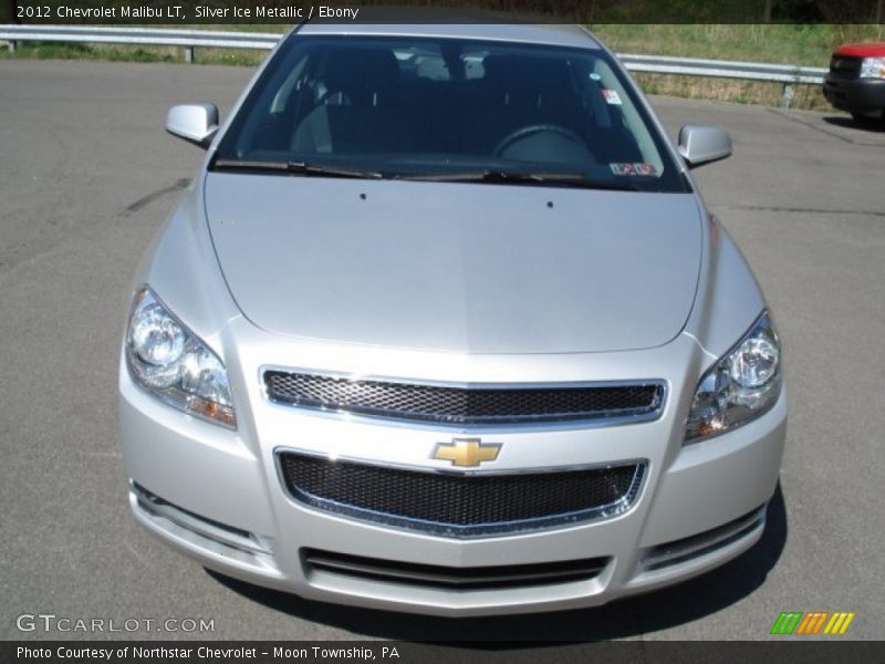 Silver Ice Metallic / Ebony 2012 Chevrolet Malibu LT