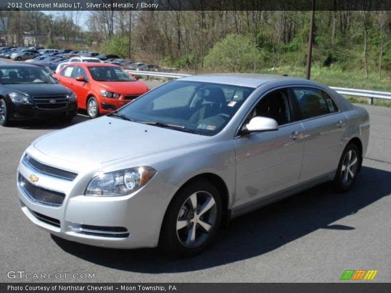 Silver Ice Metallic / Ebony 2012 Chevrolet Malibu LT