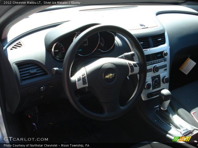 Silver Ice Metallic / Ebony 2012 Chevrolet Malibu LT