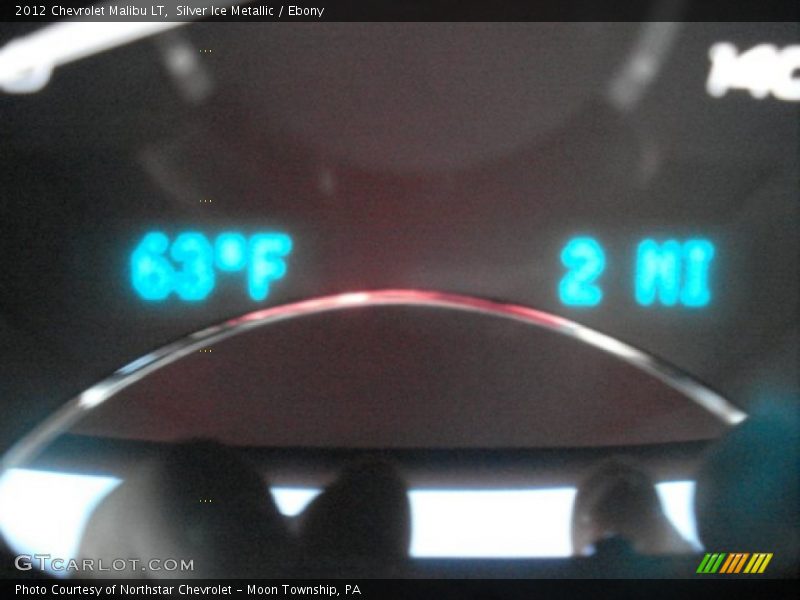Silver Ice Metallic / Ebony 2012 Chevrolet Malibu LT