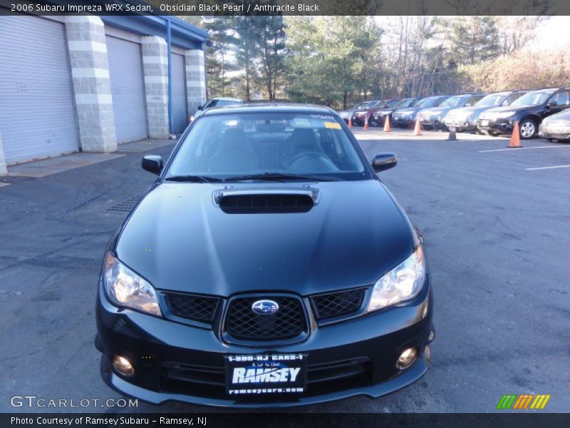 Obsidian Black Pearl / Anthracite Black 2006 Subaru Impreza WRX Sedan