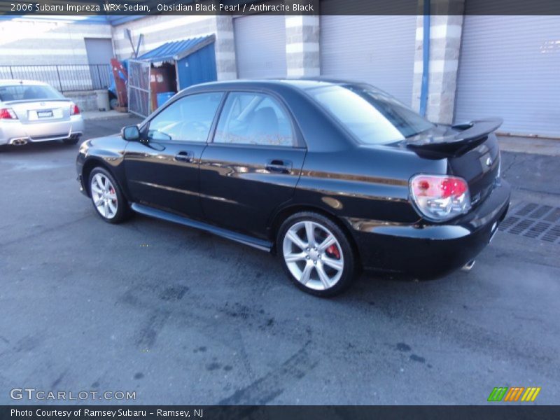 Obsidian Black Pearl / Anthracite Black 2006 Subaru Impreza WRX Sedan
