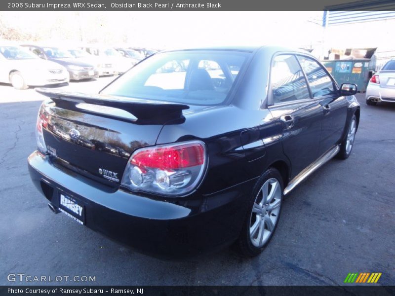 Obsidian Black Pearl / Anthracite Black 2006 Subaru Impreza WRX Sedan