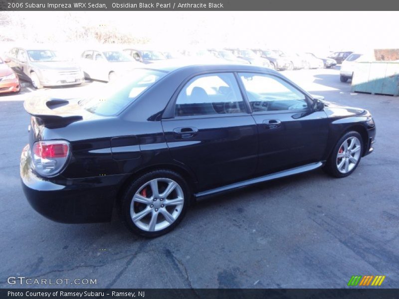 Obsidian Black Pearl / Anthracite Black 2006 Subaru Impreza WRX Sedan