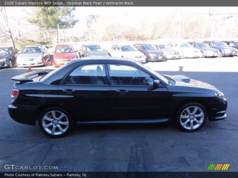 Obsidian Black Pearl / Anthracite Black 2006 Subaru Impreza WRX Sedan