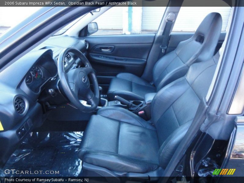 Obsidian Black Pearl / Anthracite Black 2006 Subaru Impreza WRX Sedan