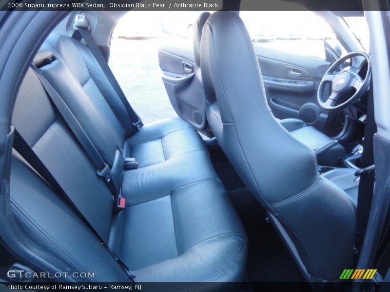 Obsidian Black Pearl / Anthracite Black 2006 Subaru Impreza WRX Sedan