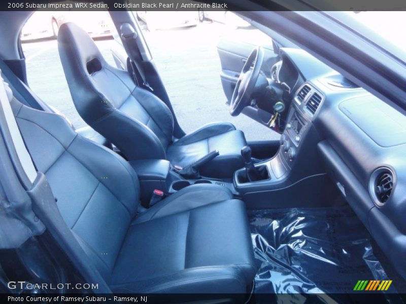 Obsidian Black Pearl / Anthracite Black 2006 Subaru Impreza WRX Sedan