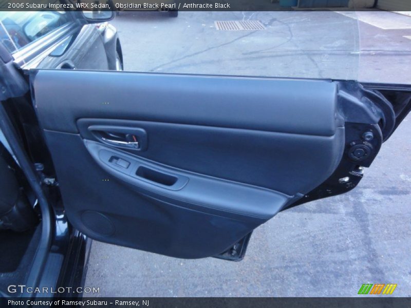 Obsidian Black Pearl / Anthracite Black 2006 Subaru Impreza WRX Sedan