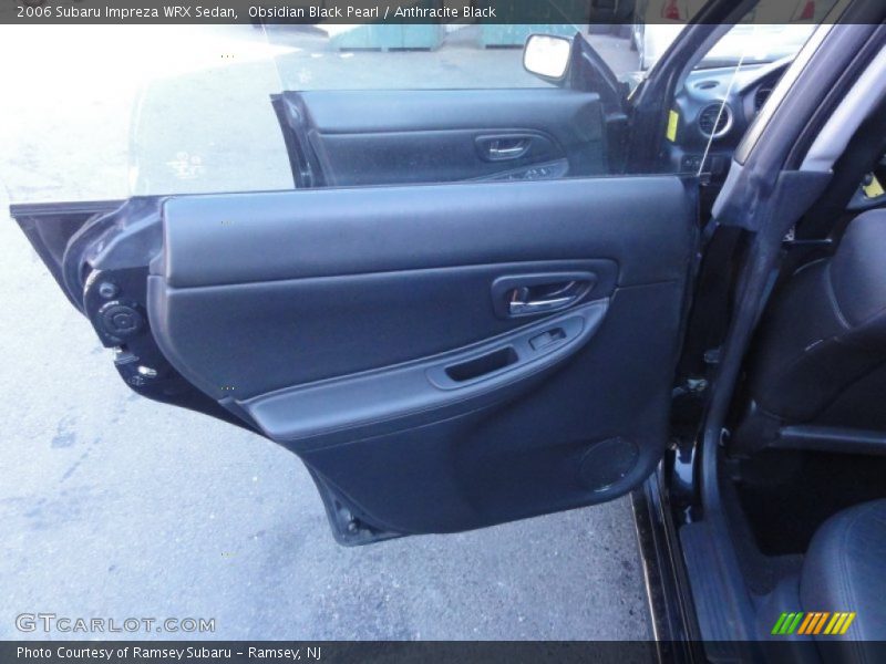 Obsidian Black Pearl / Anthracite Black 2006 Subaru Impreza WRX Sedan