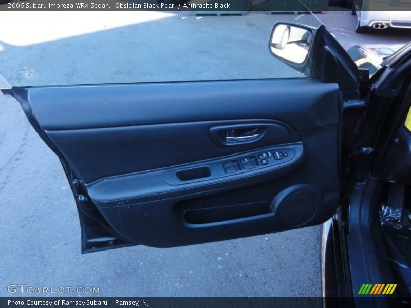 Obsidian Black Pearl / Anthracite Black 2006 Subaru Impreza WRX Sedan