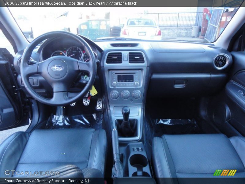 Obsidian Black Pearl / Anthracite Black 2006 Subaru Impreza WRX Sedan