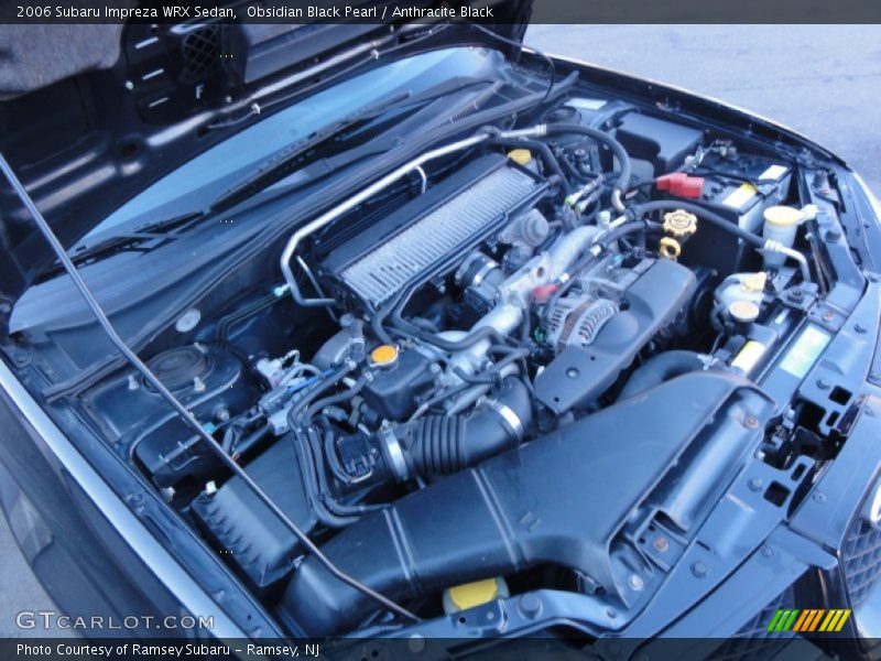 Obsidian Black Pearl / Anthracite Black 2006 Subaru Impreza WRX Sedan