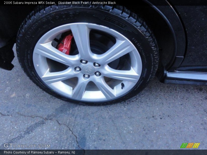 Obsidian Black Pearl / Anthracite Black 2006 Subaru Impreza WRX Sedan