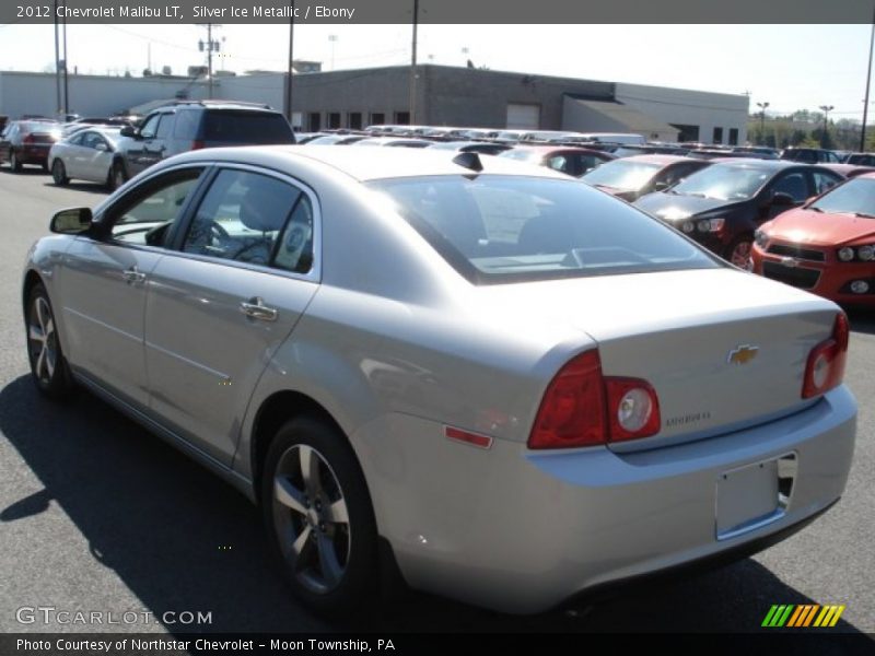 Silver Ice Metallic / Ebony 2012 Chevrolet Malibu LT