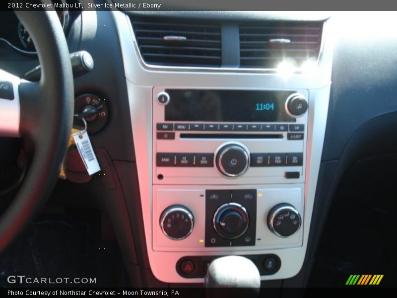 Silver Ice Metallic / Ebony 2012 Chevrolet Malibu LT