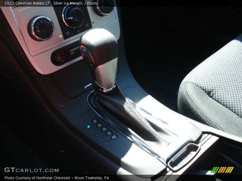 Silver Ice Metallic / Ebony 2012 Chevrolet Malibu LT