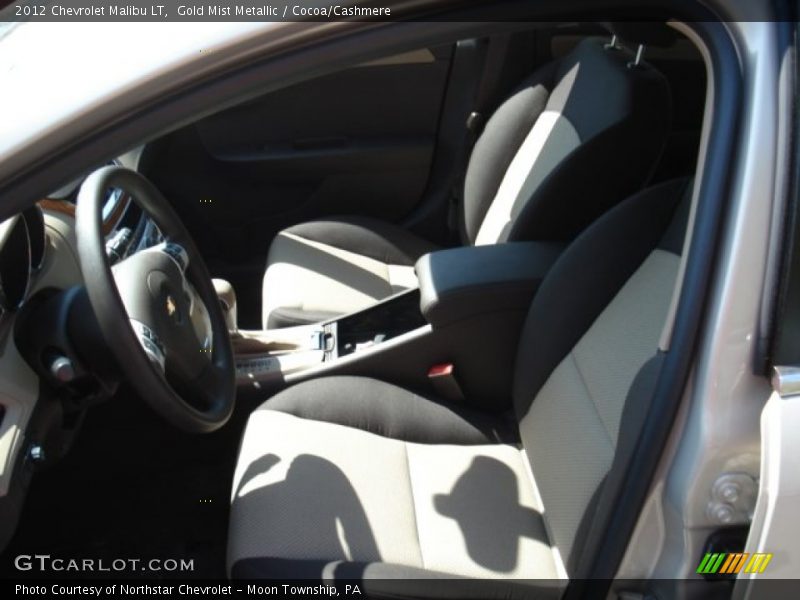 Gold Mist Metallic / Cocoa/Cashmere 2012 Chevrolet Malibu LT