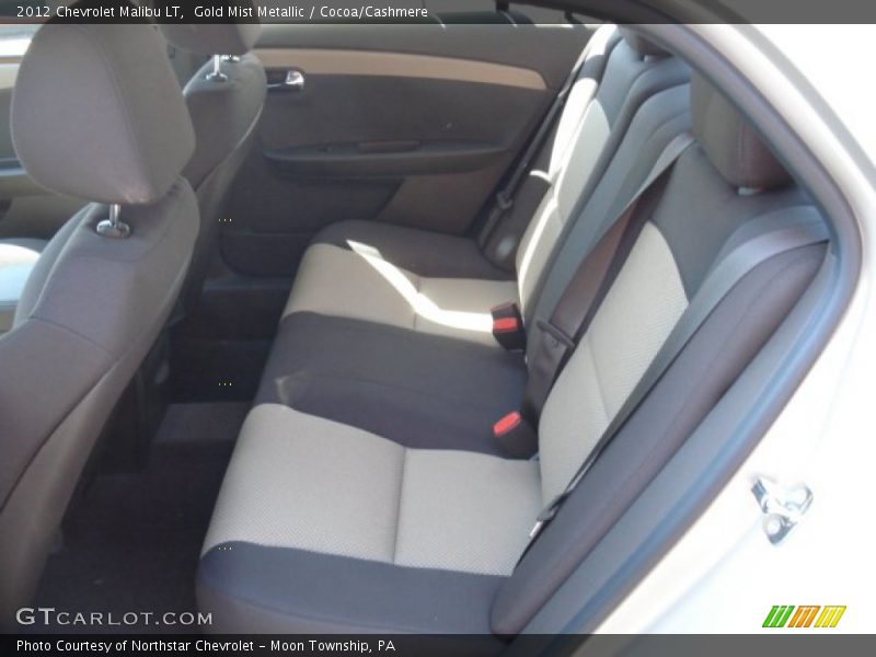 Gold Mist Metallic / Cocoa/Cashmere 2012 Chevrolet Malibu LT