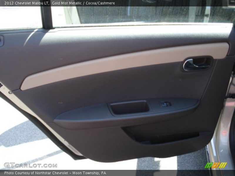 Gold Mist Metallic / Cocoa/Cashmere 2012 Chevrolet Malibu LT